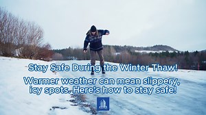 Warmer weather can mean slippery, icy spots as snow melts during the day and refreezes overnight. ❄️ Watch this video for simple tips to stay on your feet this winter. Stay safe, Elgin! | City of Elgin, Illinois Government