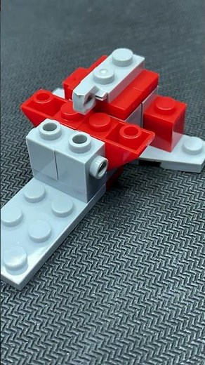Building a Mini Airplane with Blocks #lego #bricks