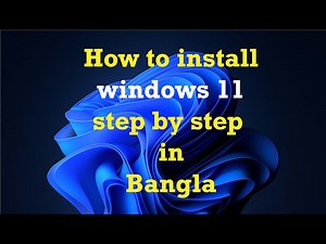 How To Install Windows 11 In Bangla Step By Step। Windows Setup From Usb Pen Drive