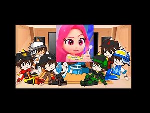 All elemental react to rainbow bubblegem Part 1 Purple star, Red Ruby, and green leaf