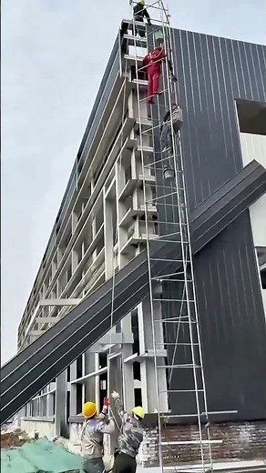 Construction Scaffolding: Safety Demonstration for High-Rise Work