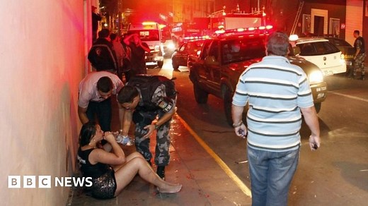 Eyewitness: Kiss night club fire in Santa Maria, Brazil