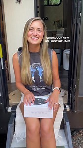 Had to do an unboxing with this 🔥 packaging!! RVer’s have you upgraded your lock yet?! Here are some key features of the new RV Lock:⭐️ Keyless System⭐️ Weatherproof Keypad with unique key codes⭐️ FOBs Included⭐️ Adjustable Sounds⭐️ Quick Lock - no code locking!⭐️ Steel Construction #rvlockkeyless #RVlock#RVlife #RVliving #camperlife #rvlifestyle #rvrenovation #rvtravel #unboxingreels | RVLock Keyless for RVs