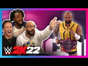 WWE 2K22 FIRST LOOK - Multiplayer Mode: Baszler, Ricochet, Benjamin & Creed train and square up!