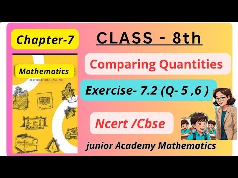 Class 8th Math Exercise 7.2 Question 5 & 6