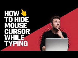 How To Hide Mouse Cursor While Typing In Windows 11/10