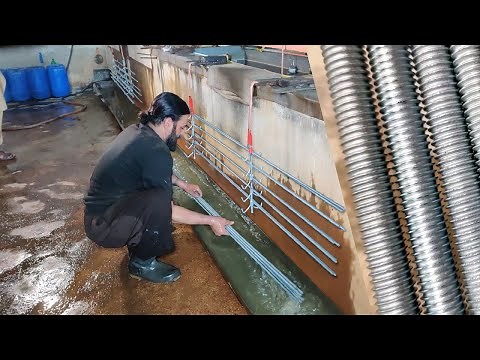 A Long Threaded Rod Making Process in Factory