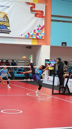 Aksi Keren Srikandi Indonesia #sepaktakraw