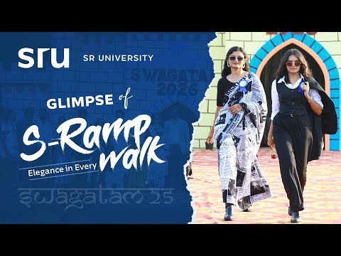 Freshers Ramp Walk Style @SRUniversity | Swagatam ’25 Fashion Show Highlights