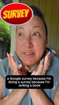 Thank you! Here’s the survey link: https://linktr.ee/leslie_kimiko