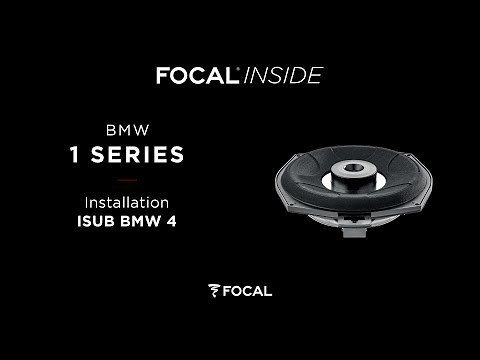 Focal Inside - ISUB BMW 4 subwoofer installation - BMW 1 Series