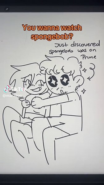 Discovering SpongeBob on Amazon Prime Together