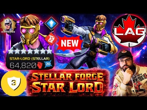 NEW Stellar Forge Star-Lord Is INSANE!! GOD TIER DAMAGE! MID TIER UTILITY? - MCOC
