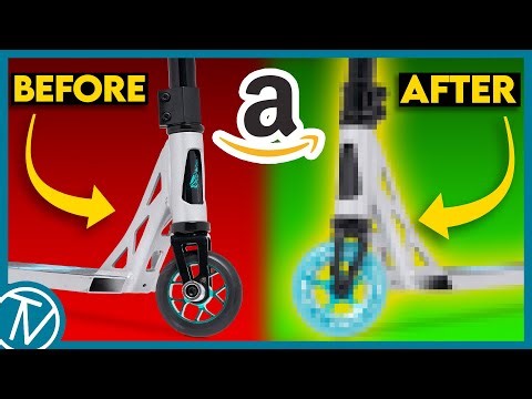 WE FULLY UPGRADED AN AMAZON PRO SCOOTER! | The Vault Pro Scooters
