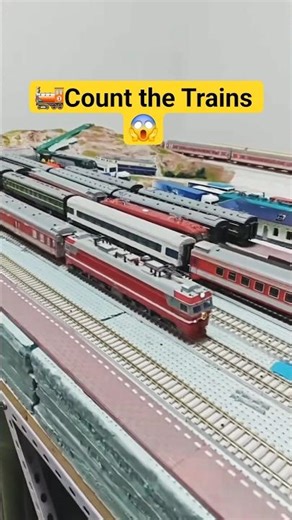 Red Engine On Railway Track 🚆✨ Smooth Ride #shorts #shortsfeed #toytrain #trainvideo #trending