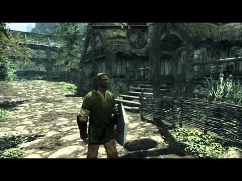 Skyrim - Legend of Zelda Mods (Link/Weapons/Epona)