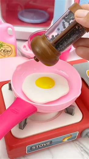 Satisfying with Unboxing & Review Miniature Kitchen Set Toys Cooking Video | ASMR Videos no music