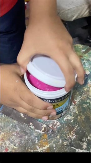 Dark pink color mixing #interiordesign #keepsupporting #colorexpert #shorts #explore