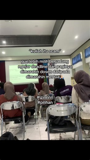 kuliah tidak menjamin kesuksesan, apalagi ga kuliah🙏🏼 #kuliah #stress #tugas #mahasiswa