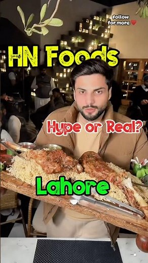 Is This Lahore’s Best Restaurant? | Full Review of HN Foods MM Alam Road 😍