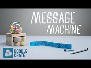 How to Make a Message Machine | Doodle Crate Project Instructions | KiwiCo