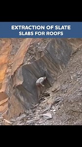 373K views · 2.1K reactions | Extraction of slate slabs for roofs | Eugenio Monesma Documentaries | Facebook