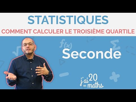 Comment calculer le troisième quartile - Statistiques - Seconde