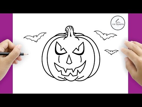 COMMENT DESSIN HALLOWEEN FACILE PAS À PAS