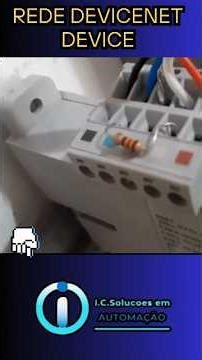 Rede DeviceNet Device #rockwellautomation #allenbradley #devicenet #redesindustriais #automação