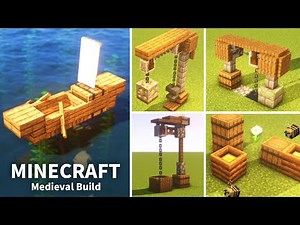 [Minecraft] 10+ Medieval Build Hacks and Idea!