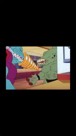 SQUID GUY WAS WIERD. #90stv #streetsharks #cartoon #90sthrowback #90s