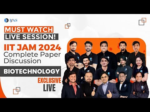 Complete Paper Discussion | IIT JAM Biotechnology 2024 | IIT JAM Paper Analysis 2024 | IFAS