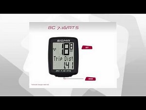 SIGMA SPORT BC 7 16 ATS Functions