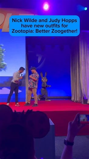 21K views · 157 reactions | Disney announced the opening date and details of Zootopia: Better Zoogether, the new Tree of Life show coming to Disney’s Animal Kingdom. For the new show, Nick and Judy will debut new outfits! Are you excited for this new show? Let us know in the comments and visit WDWNT.com for the latest news and announcements! • #disneyparks #waltdisneyworld #zootopia #nickwilde #judyhopps #disneysanimalkingdom | WDW News Today | Facebook