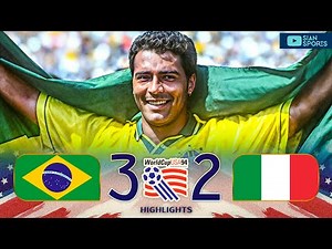 THE MOST EXCITING WORLD CUP FINAL! BRAZIL BEATS ITALY TO WIN THE WORLD IN 1994