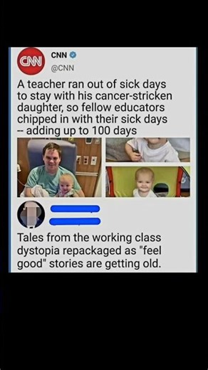 teachers share sick days for daughter | Subscribe for more #motivation 😊👍