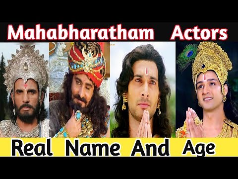 Mahabharat actors real name and age | vijay tv mahabharatham full episode in tamil | mahabharatham