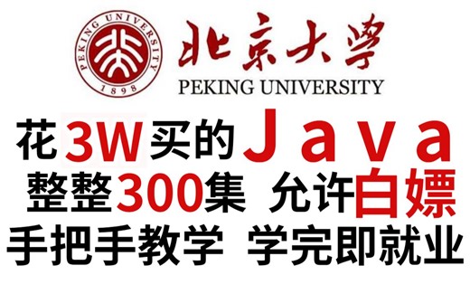 【Java教程】300集（全）从零开始学Java入门基础（2024新手入门实用版）保姆级教学，生动有趣，小白信手拈来！Java2024零基础入门教程！！！