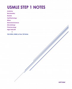 USMLE Step 1 Notes   Old Nbme/uwsa/free 120 Notes - Etsy