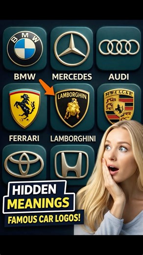 What These Car Logos ACTUALLY Mean! #shorts
