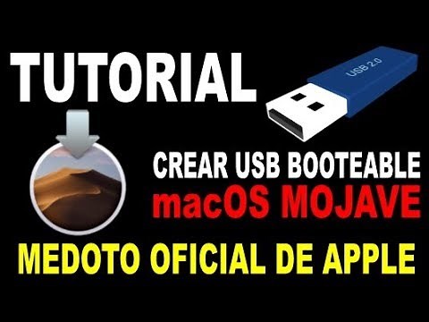 Create a bootable macOS Mojave USB drive | Official method, no extra programs required