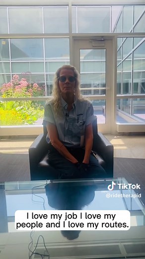 Check out why some of our bus drivers work at the Rapid. #transportation #grandrapids #ridtherapid