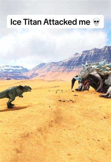 Ice Titan Attacked My Base in ARK