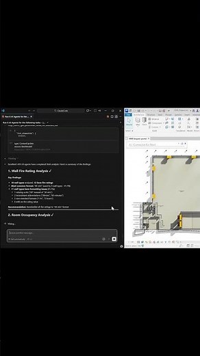I reviewed a Revit model with 6 A.I.