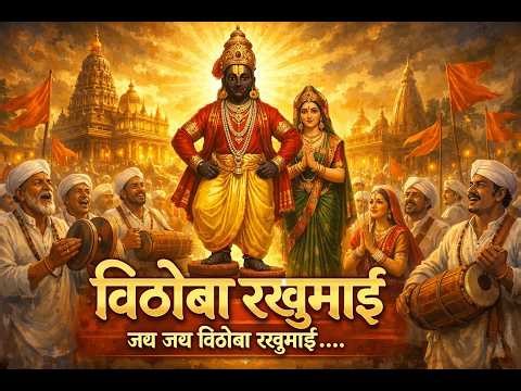 विठोबा रखुमाई जय जय अखंड विठ्ठल नामजप १ तास वारकरी भजन