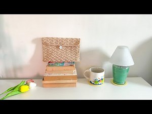 How to crochet a book cover | Easy crochet book cover pattern for beginner | Shell stitch