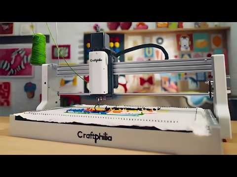 Craftphilia: Fully Automated Tufting & Frame System. Is This Machine the Future of Rug Making?