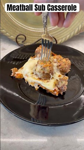 How to make a Meatball Sub Casserole!!!