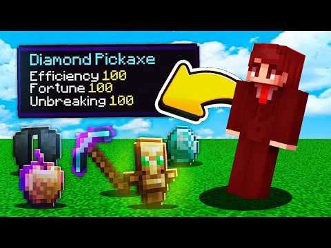 Minecraft but damage = Illegal Items..
