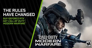 Call of Duty: Modern Warfare to be Bundled with GeForce RTX Graphics Cards, Laptops and Desktops